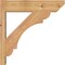 Ekena Millwork Olympic Slat Smooth Outlooker, Western Red Cedar, 5 1/2"W x 20"D x 20"H OUT06X20X20OLY06SWR - alternate 4